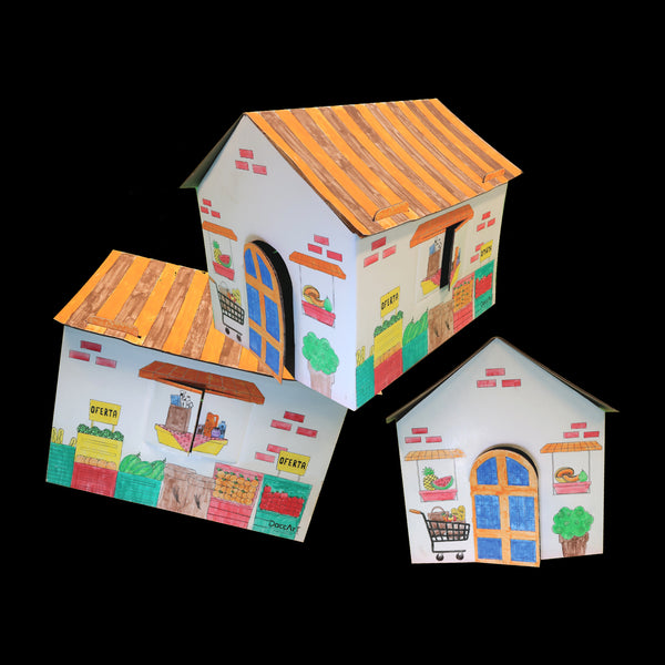 Supermarket Coloring House