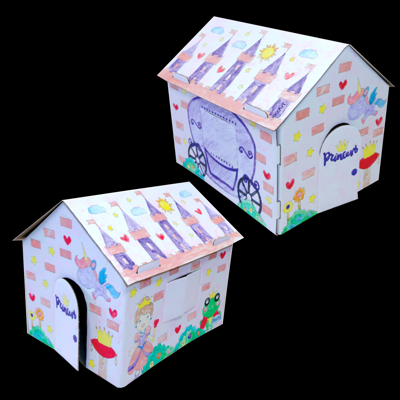 Princess Coloring House