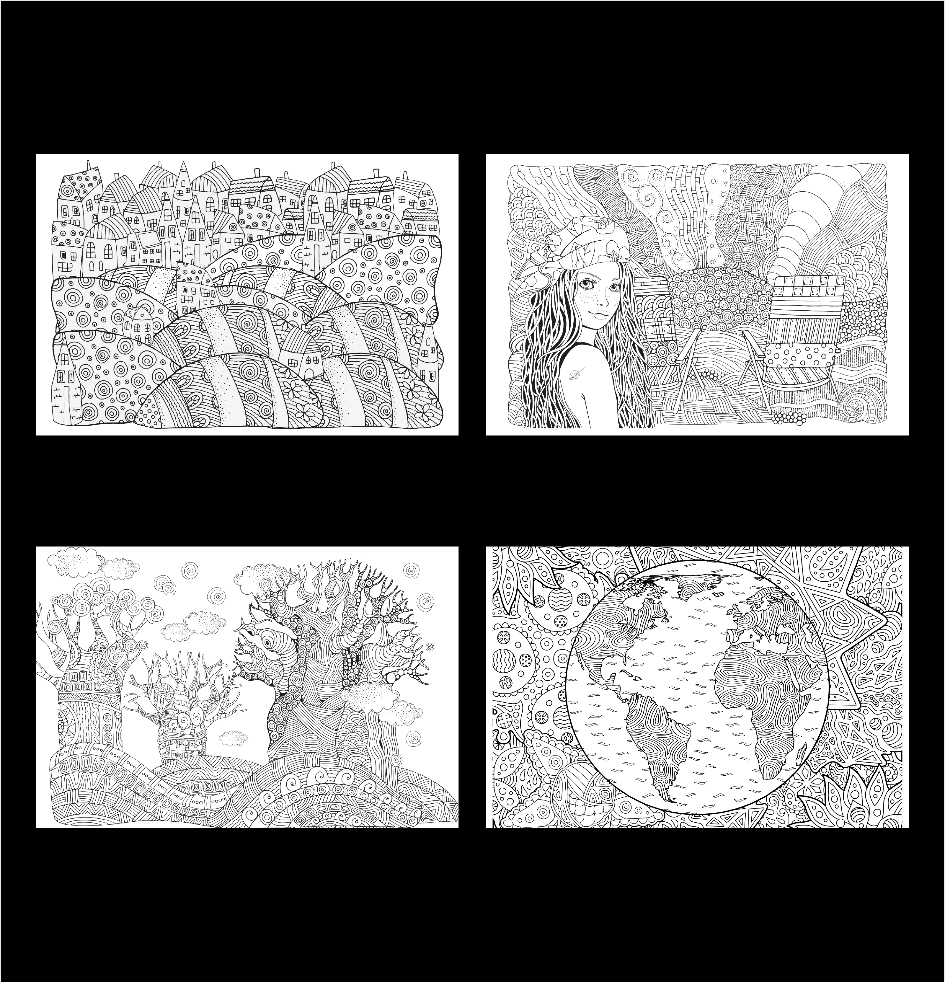 Mandala Coloring Book