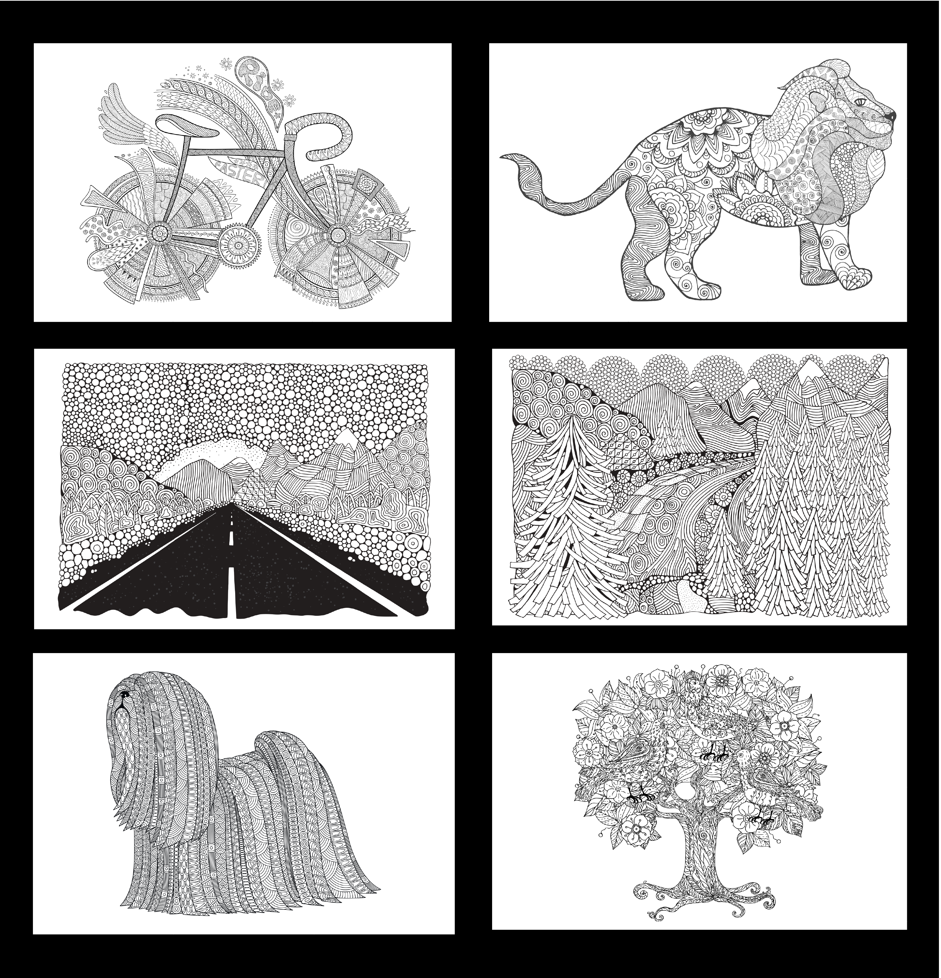 Mandala Coloring Book