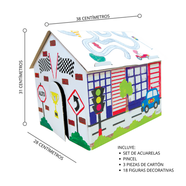 Supermarket Coloring House