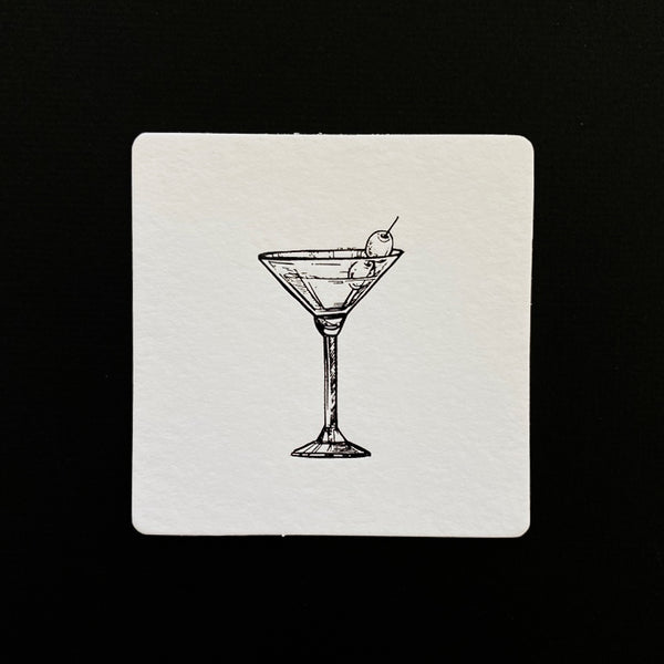 Martini Coasters